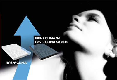 Családi ház szigetelés - Lélegző polisztirol lappal (Clima)